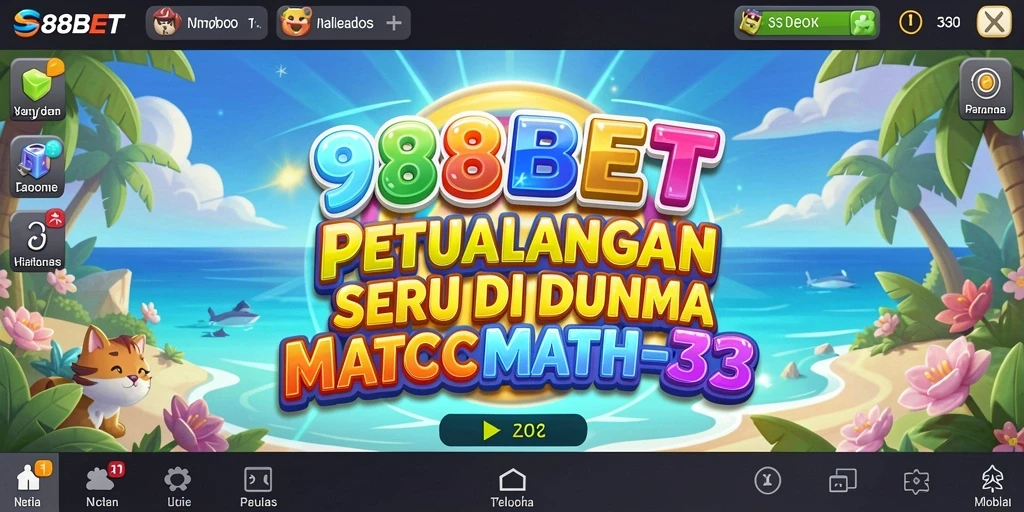 Screenshot gameplay menyenangkan dari 988BET di dunia Match-3.