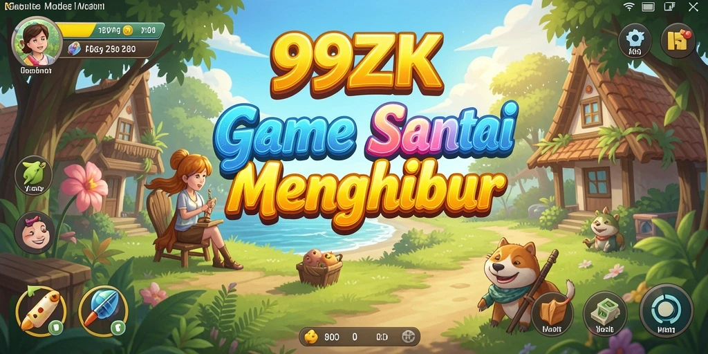 Tangkapan layar gameplay 99ZK yang mengasyikkan dan penuh warna.