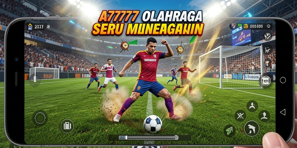 Tampilan layar permainan A7777 yang mendebarkan dan penuh aksi.