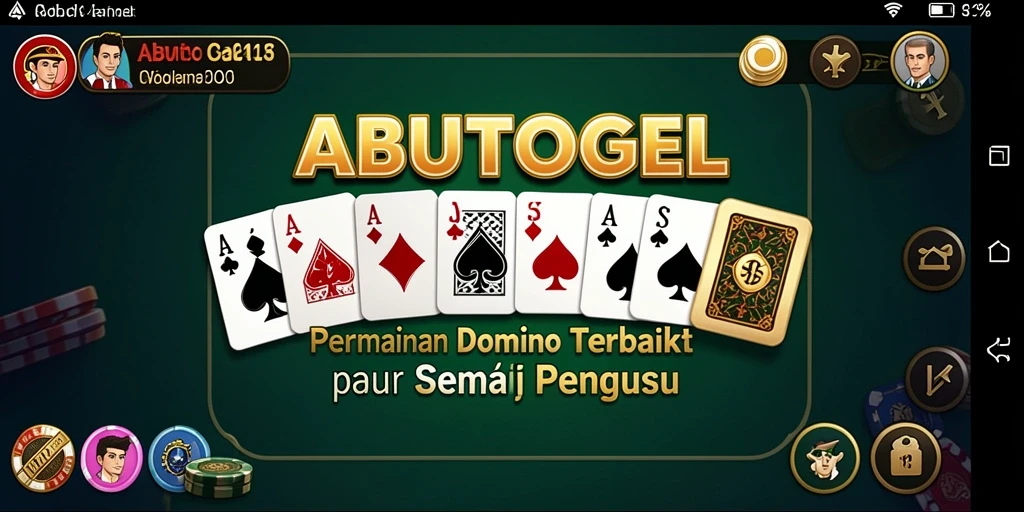 Tangkapan layar gameplay dominan dari ABUTOGEL.