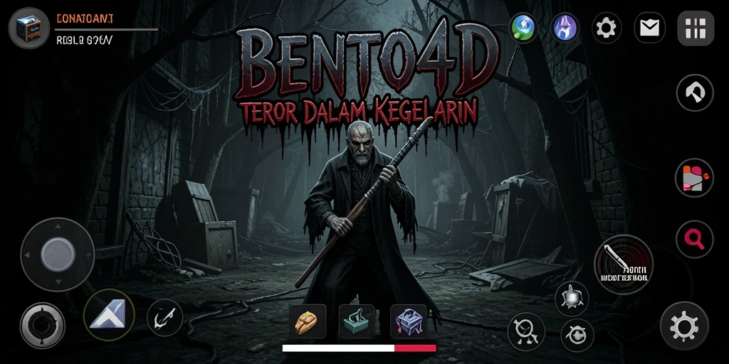 Screenshot menampilkan gameplay mencekam dari BENTO4D.