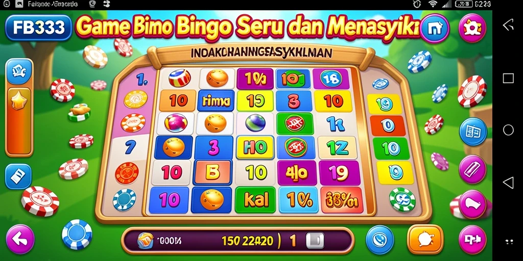 Tampilan screenshot permainan Bingo FB333 yang seru dan interaktif.