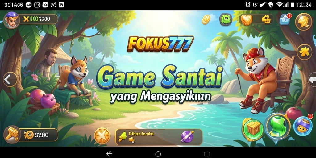 Screenshot FOKUS777 menampilkan pengalaman gameplay yang seru dan mengasyikkan.