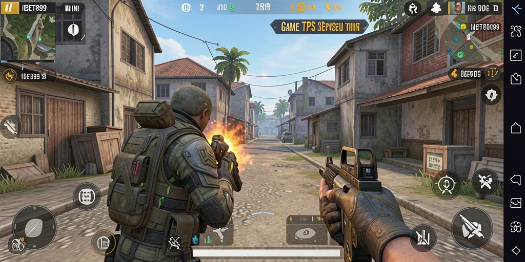 Tampilan gameplay seru dari IBET899 dengan aksi TPS yang mendebarkan.