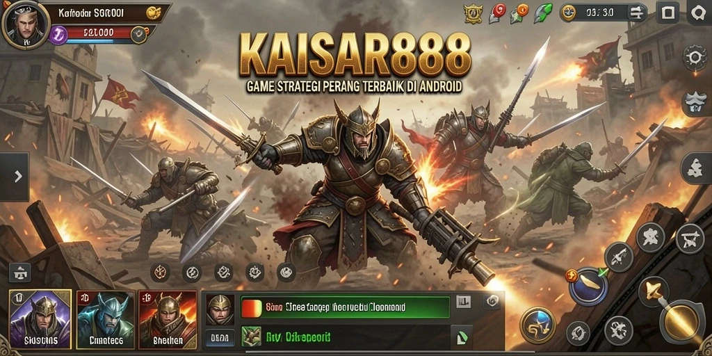 Gameplay strategis mendebarkan KAISAR888 dengan pertempuran intens.