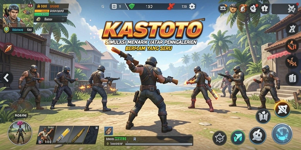 Tampilan screenshot KASTOTO yang menampilkan gameplay menarik dan interaktif.