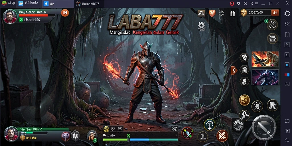 Gameplay menegangkan dalam suasana horror mencekam.