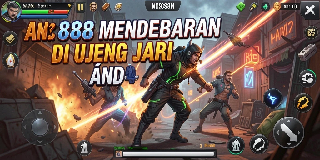 Tampilan gameplay seru dan mendebarkan di MR888.