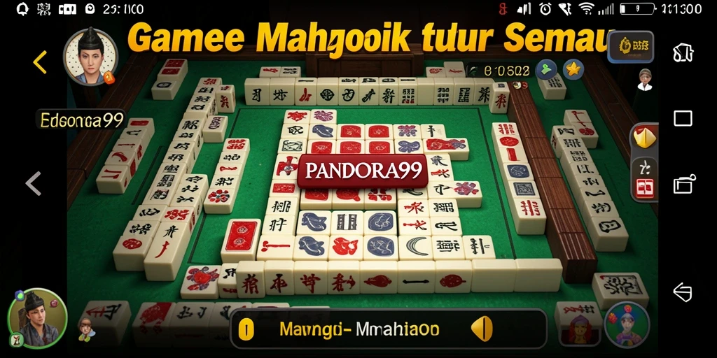 Tampilan gameplay seru dari PANDORA99 Mahjong yang menantang.