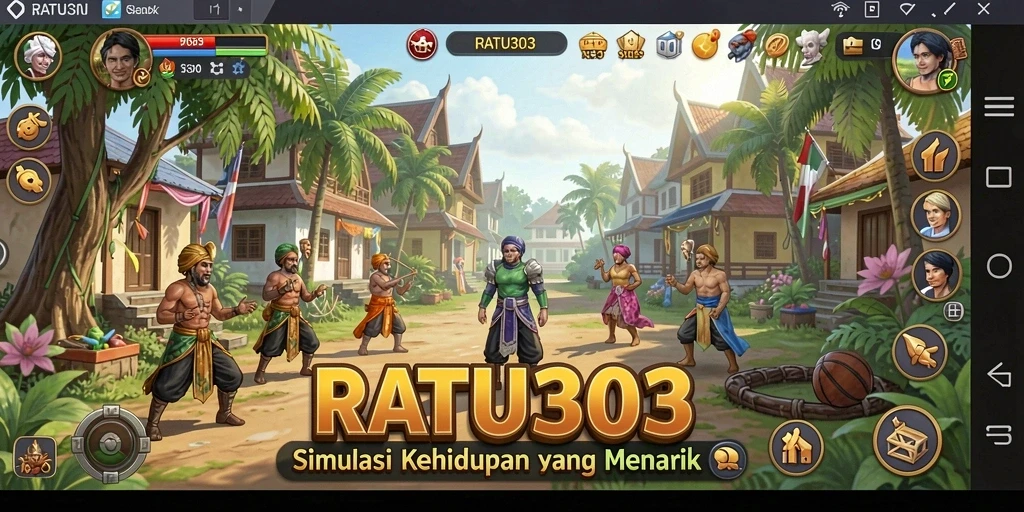 Tampilan gameplay RATU303 dengan grafis yang memukau.