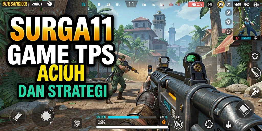 Screenshot SURGA11 menunjukkan pertempuran seru dengan grafis detail.