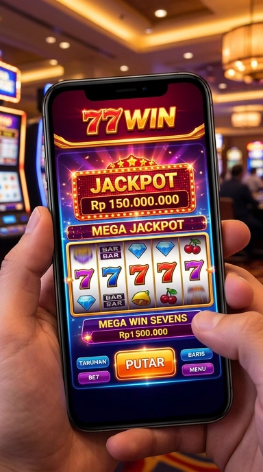 Laman kategori aplikasi di 77win yang menampilkan berbagai pilihan menarik.